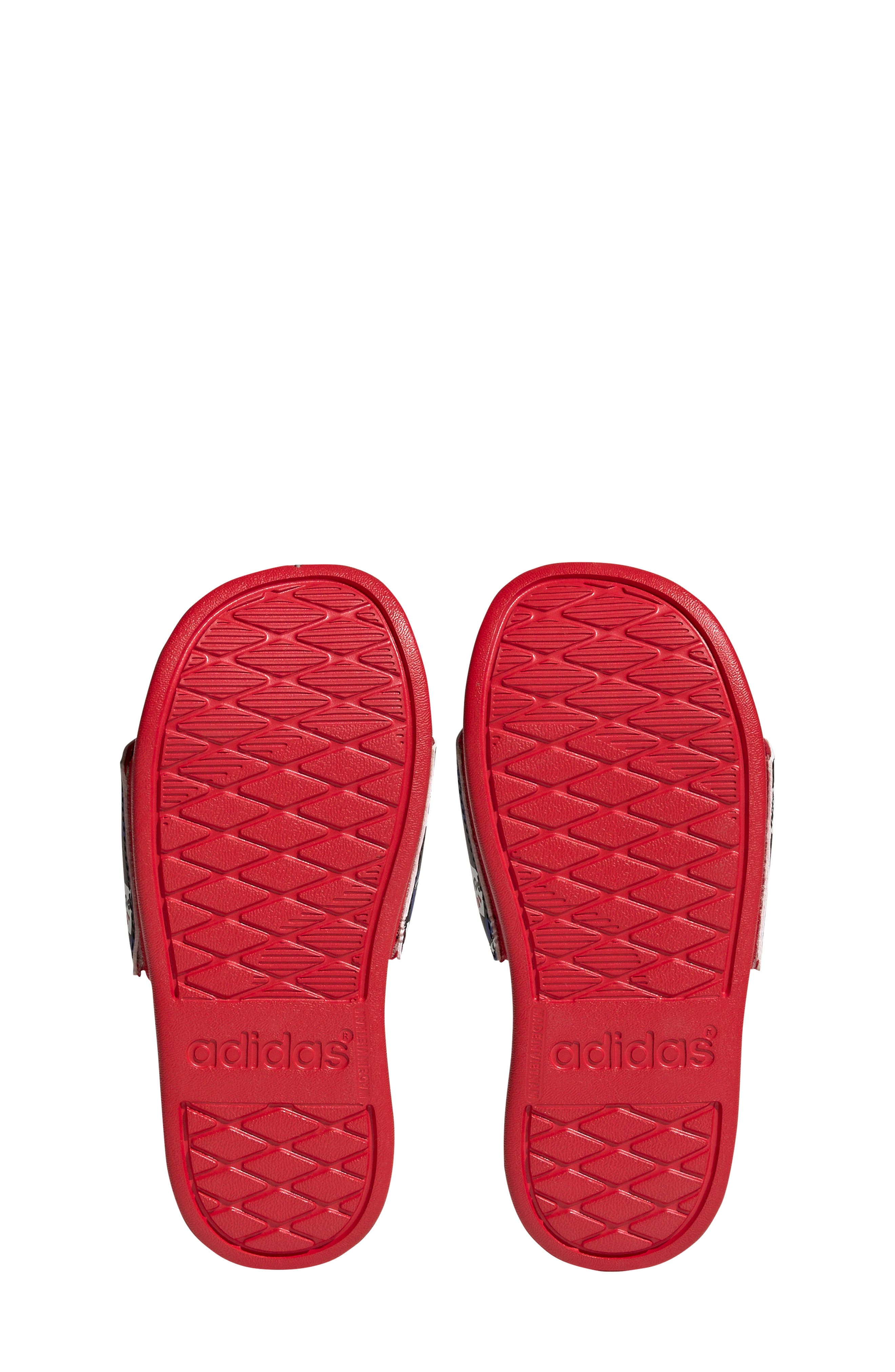 adidas Kids' x Disney Spider-Man Slide Sandal, Alternate, color, 