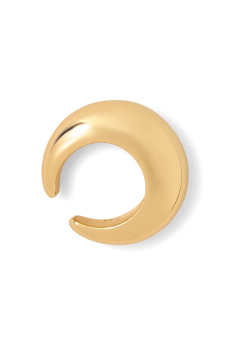 Dylan Dome Ear Cuff, Main, color, YELLOW GOLD