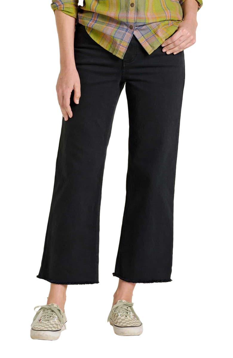 Toad & Co Women's Balsam Cutoff Jean, Alternate, color, Washed Black