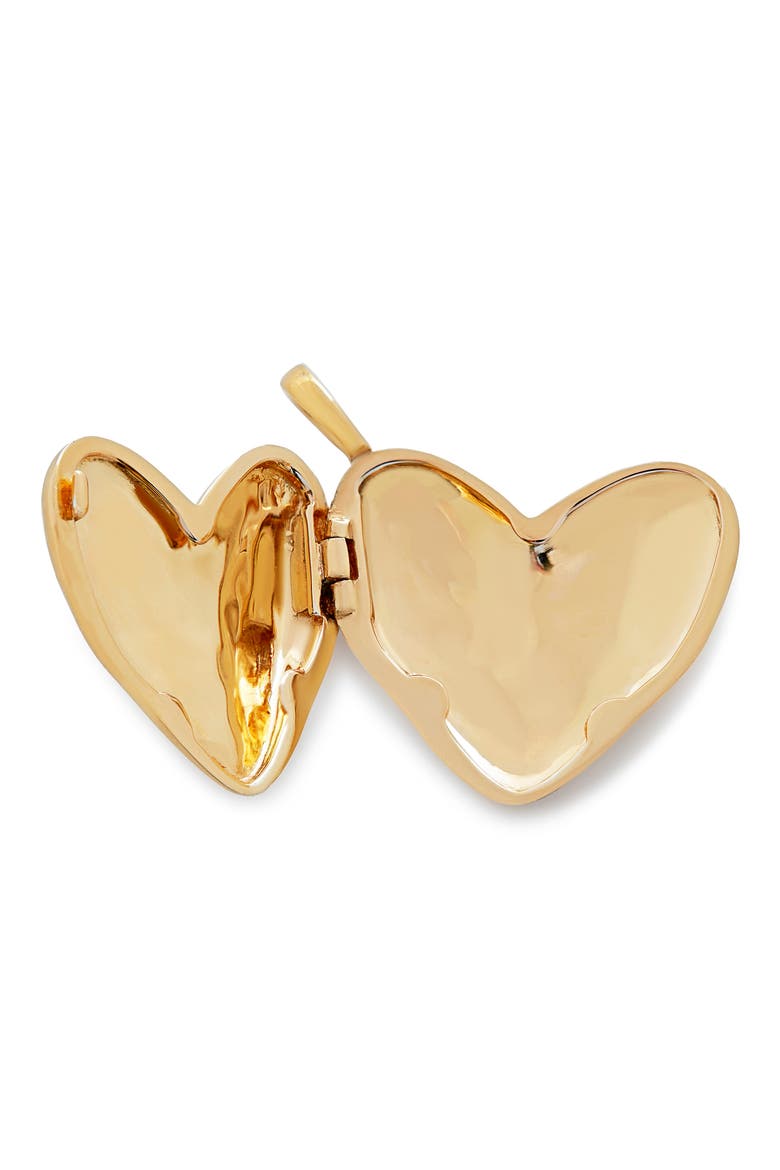 Heart Locket Pendant, Alternate, color, 18KYG