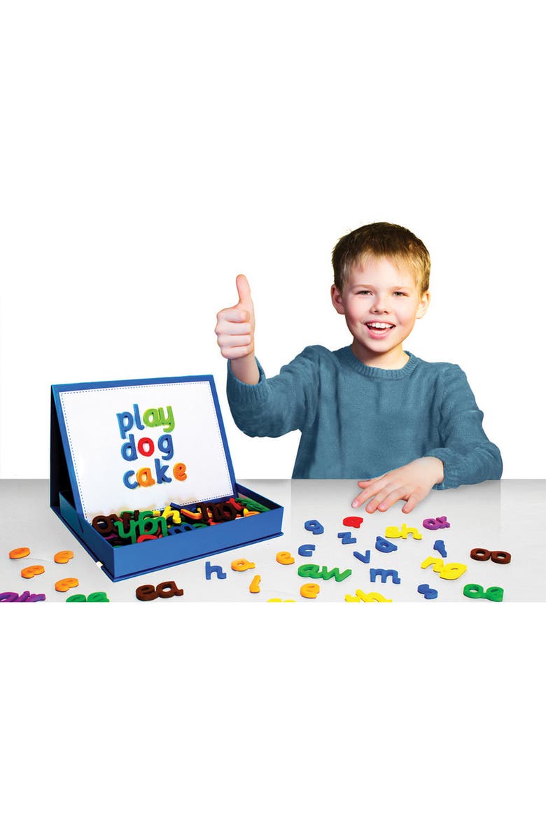 Rainbow Phonics Magnetic Letters Set For Word Building, Alternate, color, Multicolored