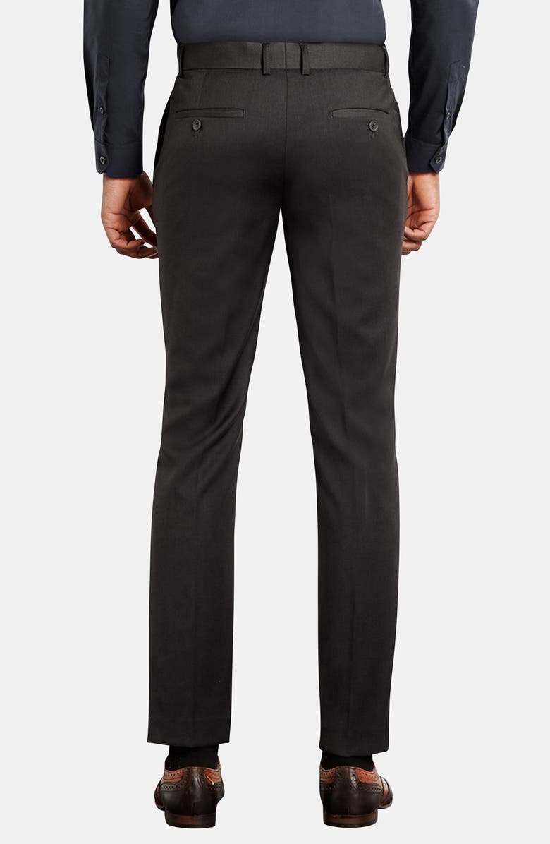 Topman Skinny Fit Suit Trousers, Alternate, color, 