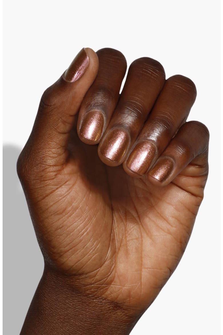 Shimmering Nail Highlighter Polish, Alternate, color, MOLTEN