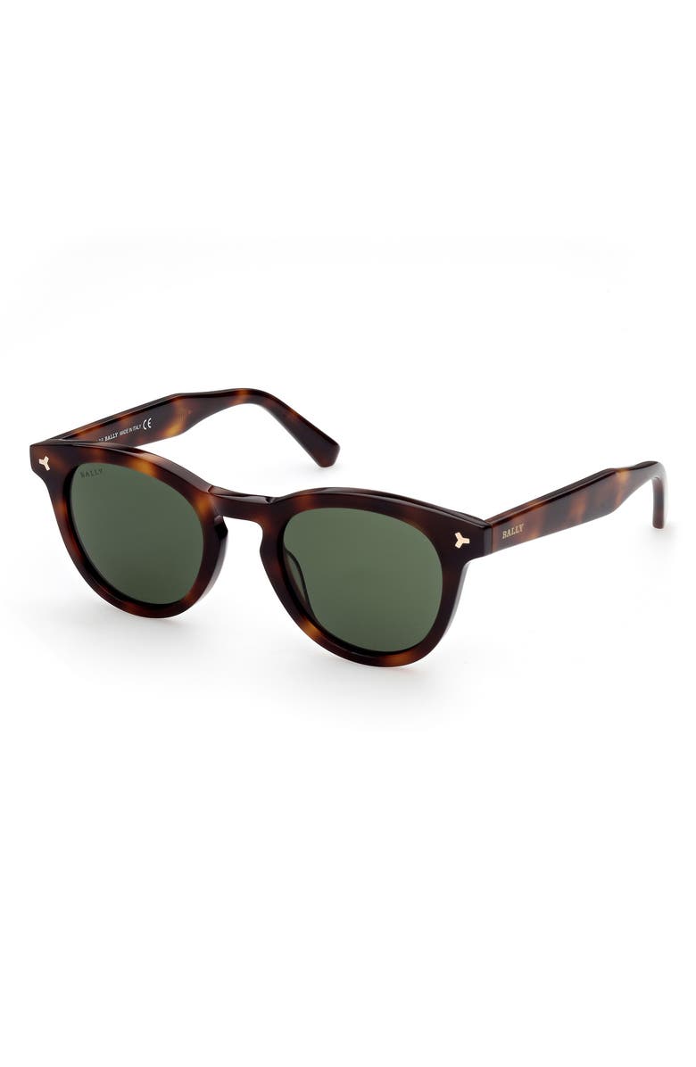 Bally 49mm Round Sunglasses, Main, color, 
