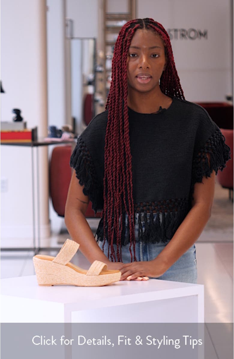 Platform Wedge Sandal, sales video thumbnail