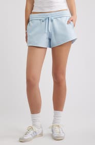 BP. Foldover Fleece Mini Sweat Shorts