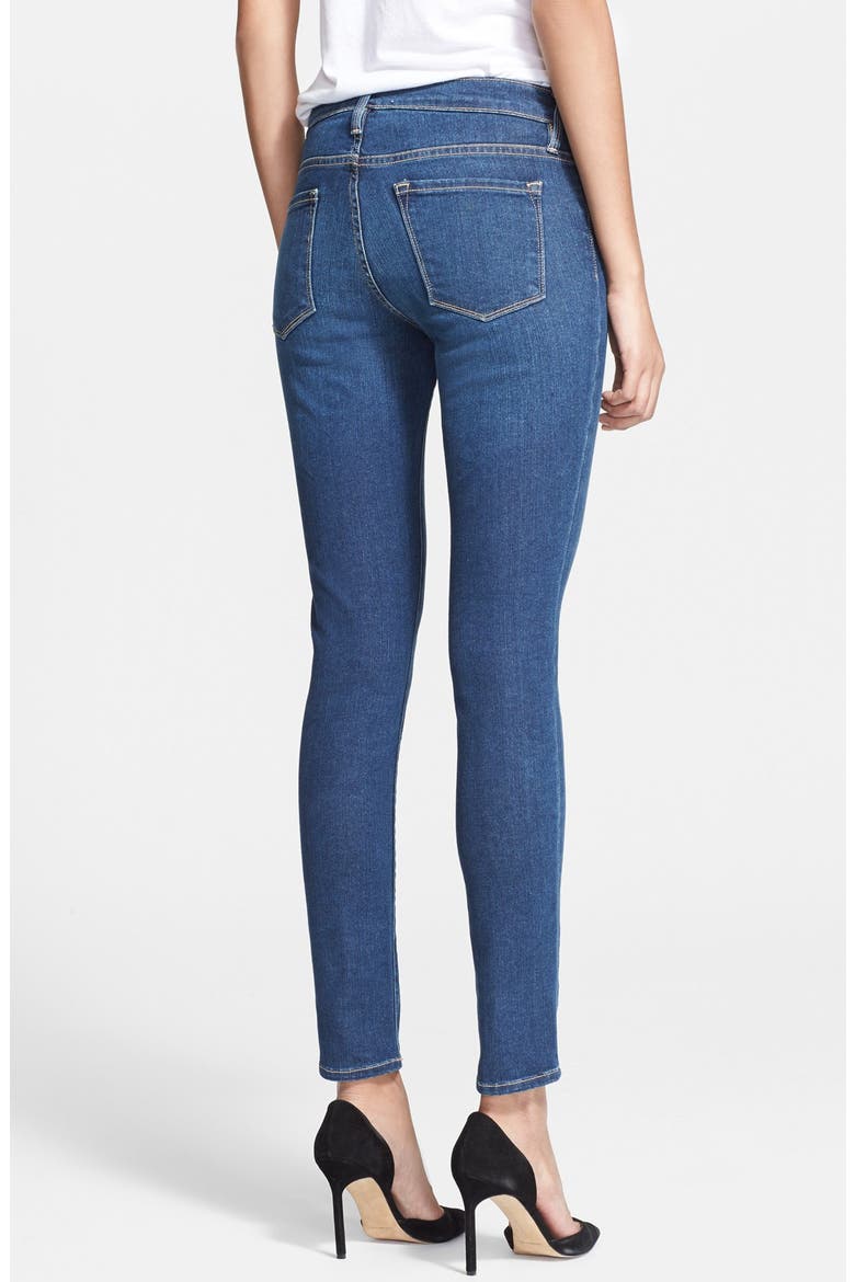 Denim 'Le Skinny de Jeanne' Jeans, Alternate, color, COLUMBIA ROAD