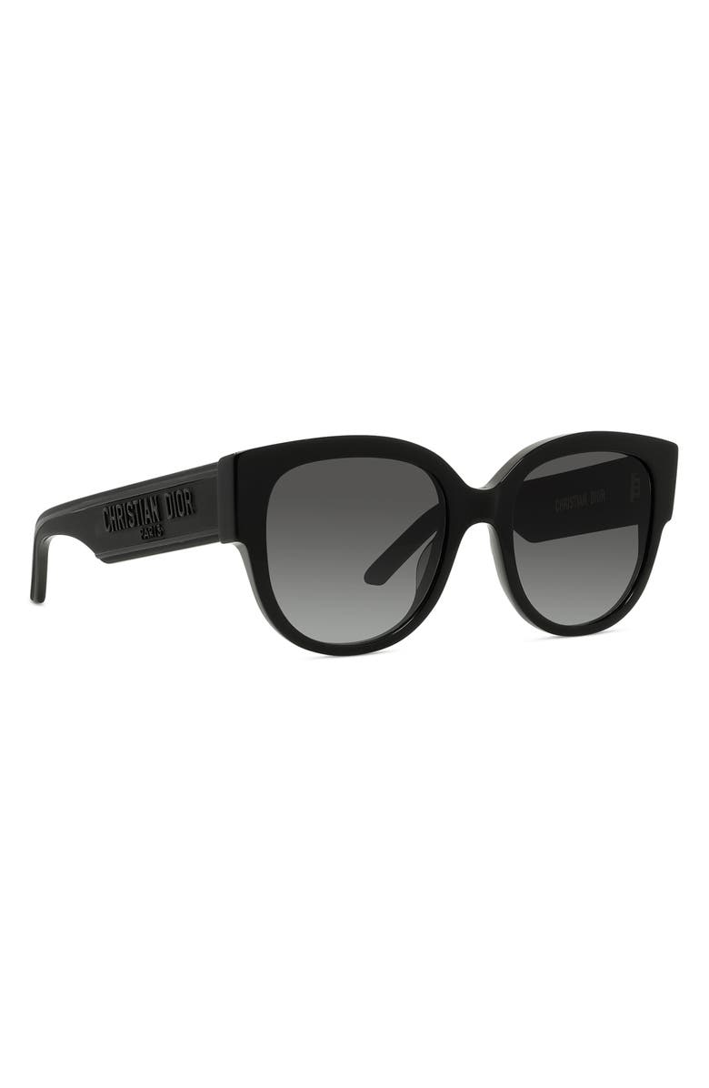 DIOR Wildior BU 54mm Cat Eye Sunglasses, Alternate, color,