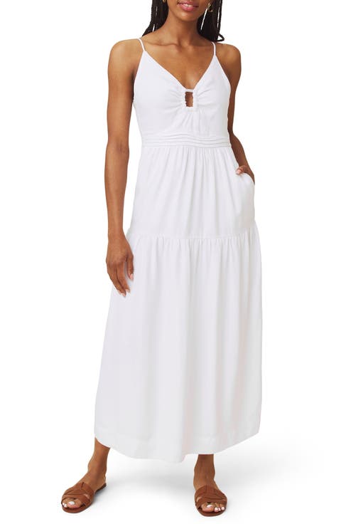 Darcy Sleeveless Tiered Maxi Dress