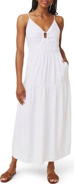 Splendid Darcy Sleeveless Tiered Maxi Dress