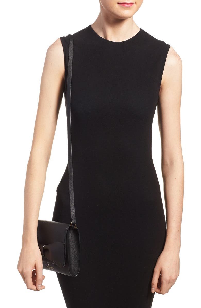 Kate Spade New York 'clement street - francie' textured leather clutch, Alternate, color,