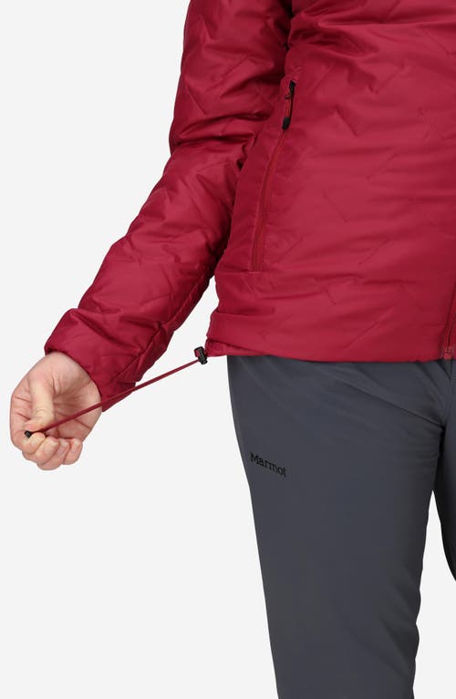 Marmot Monoquilt Hooded Jacket In Brown