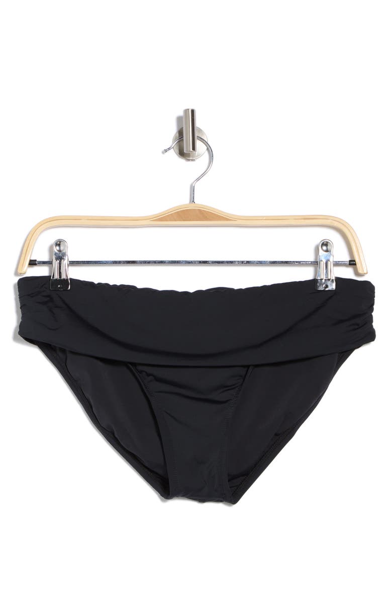 JANTZEN Foldover Hipster Bikini Bottoms, Main, color, Black