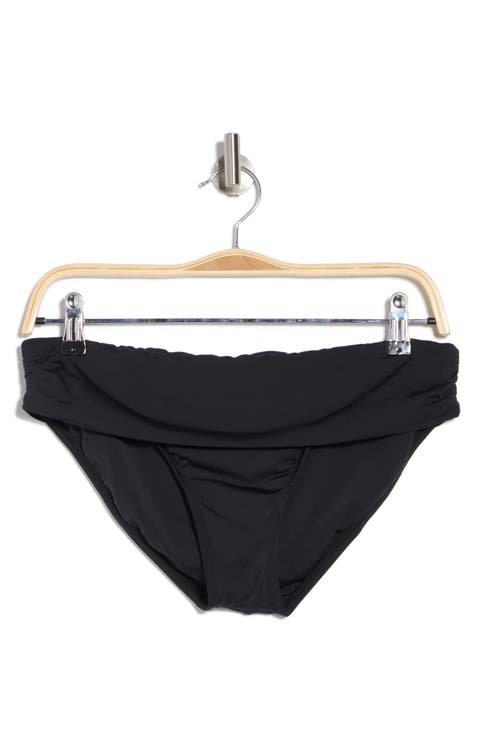 Foldover Hipster Bikini Bottoms