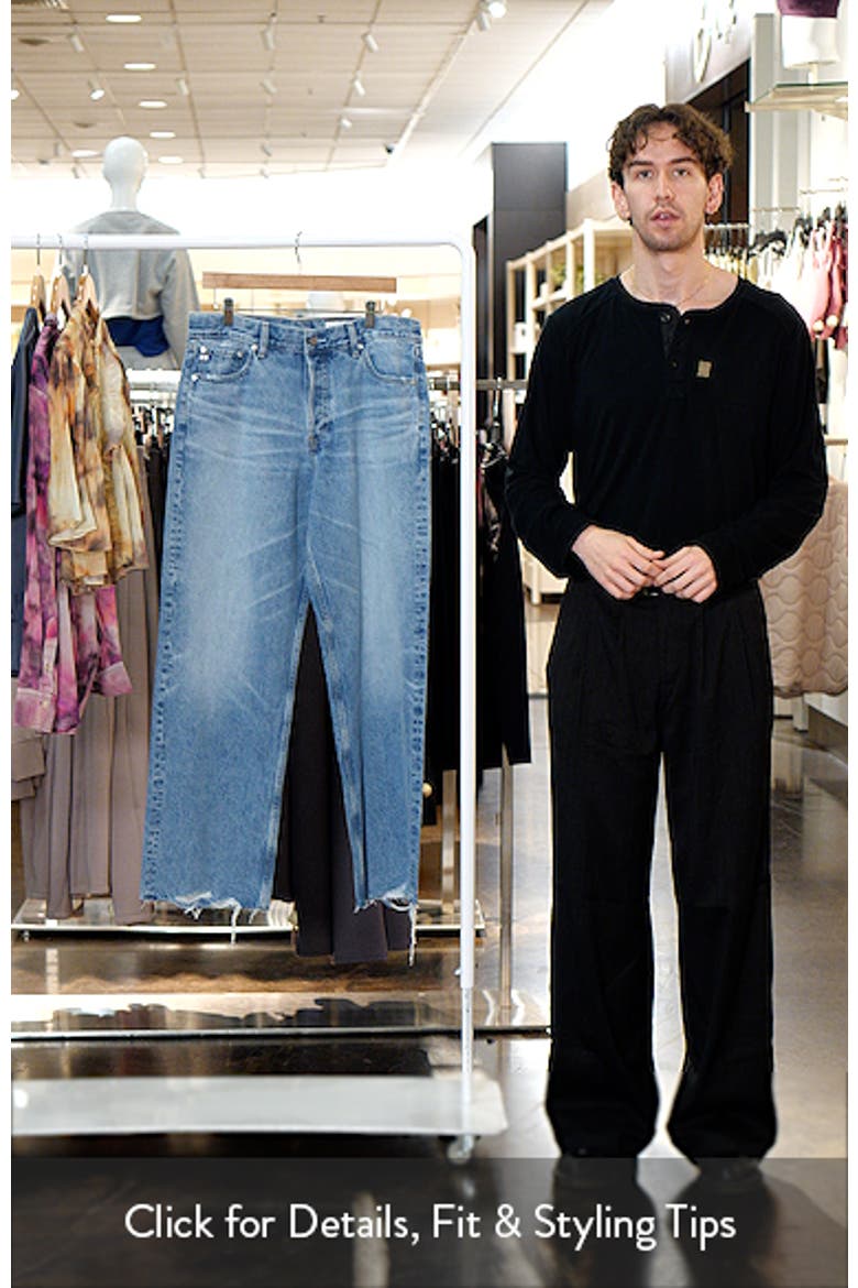 Billie Low Waist Straight Leg Jeans video