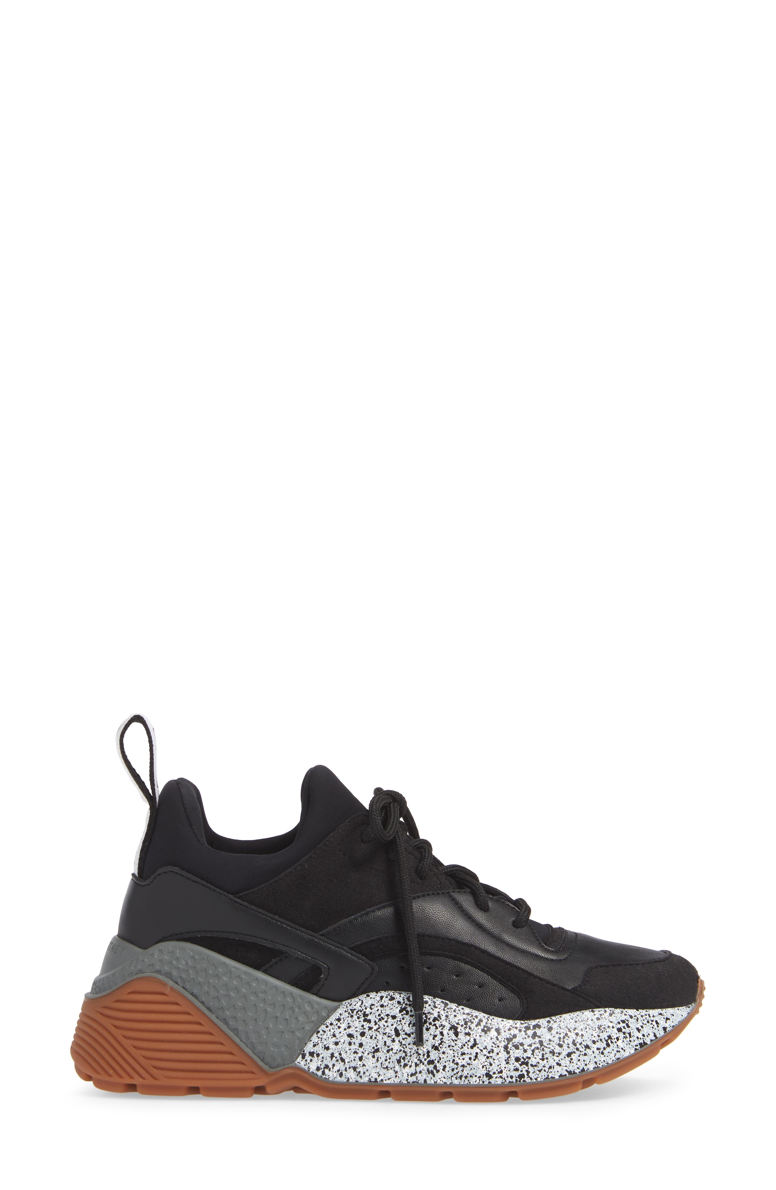 Stella McCartney Eclypse Lace-Up Sneaker, Alternate, color, 