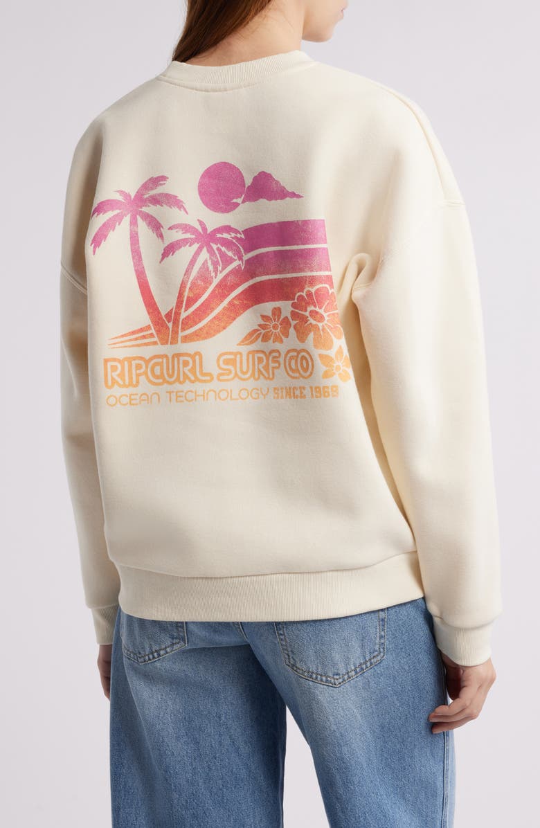 Rip Curl Ocean Heritage Graphic Sweatshirt, Alternate, color, 