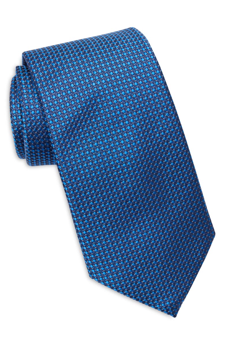 Ted Baker London Blue Jacquard Tie, Main, color, Blue
