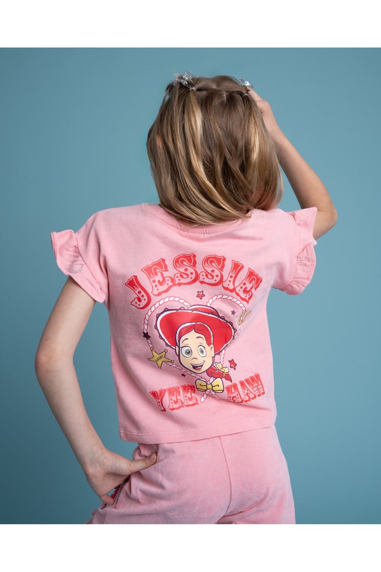 Toy Story Jessie 2-Piece T-Shirt and Shorts Set, Alternate, color, Washed Pink Jessie