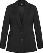 City Chic Galactic Ponte Blazer