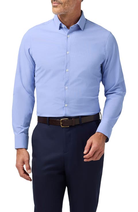 Leeward Trim Fit Performance Button-Up Shirt