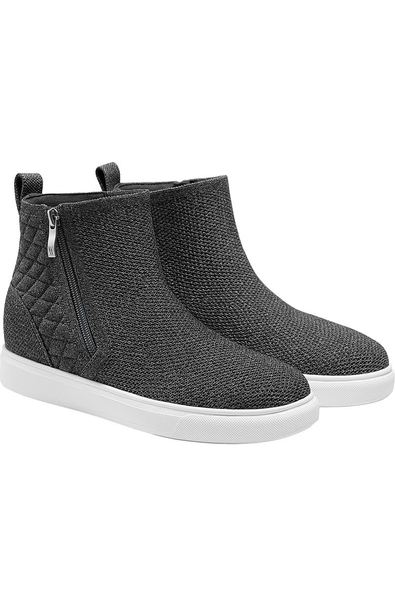 VIVAIA Round-Toe Hidden Wedge Sneakers, Main, color, Rich Grey