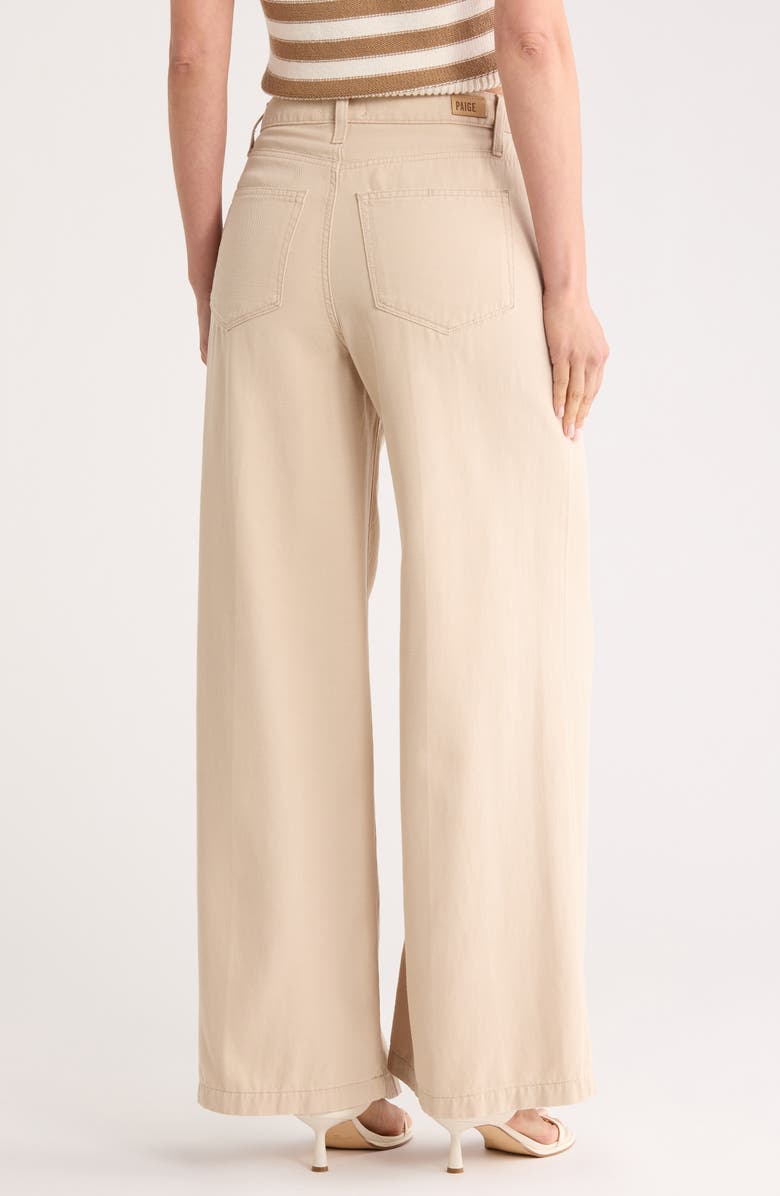 PAIGE Lennie Wide Leg Jeans, Alternate, color, Sandie