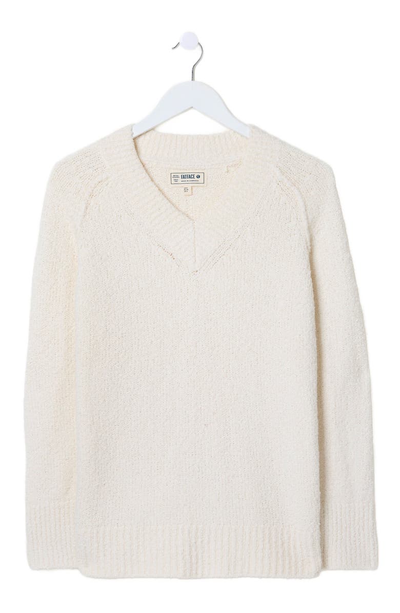 FatFace Bonnie Boucle V Neck, Alternate, color, 