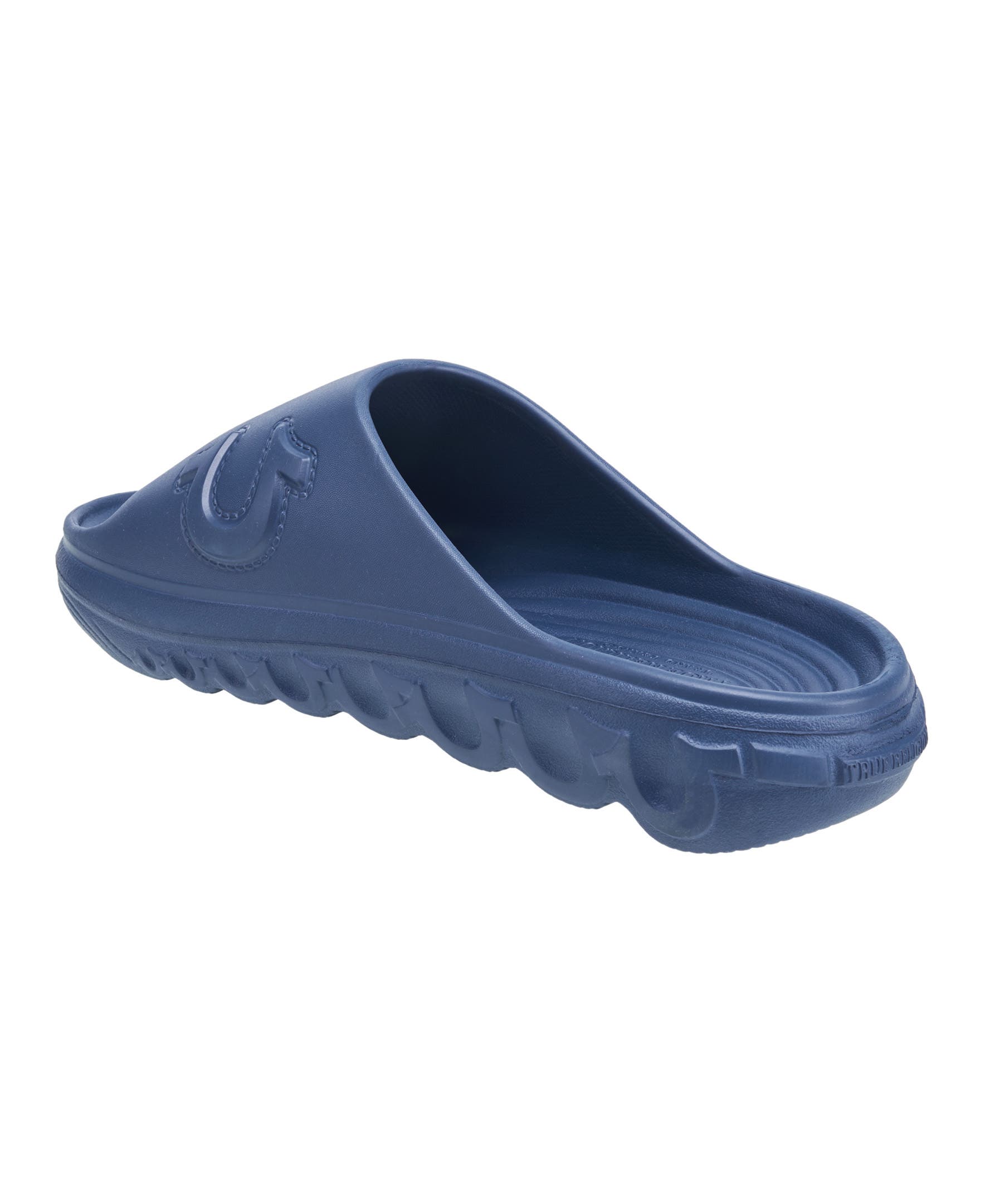 True Religion Tupac Molded Slide, Alternate, color, Navy