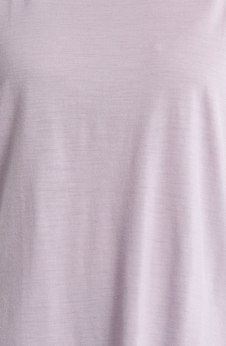 Smartwool Ultralite High Neck Merino Wool Blend Tank, Alternate, color, Purple Storm