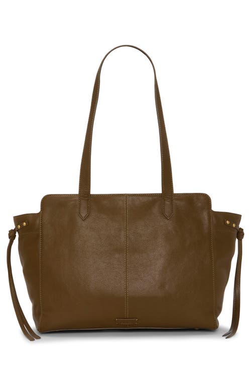 Vince Camuto Carly Leather Tote In Brown