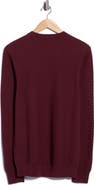 Original Penguin Geometric Textured Crewneck Sweater