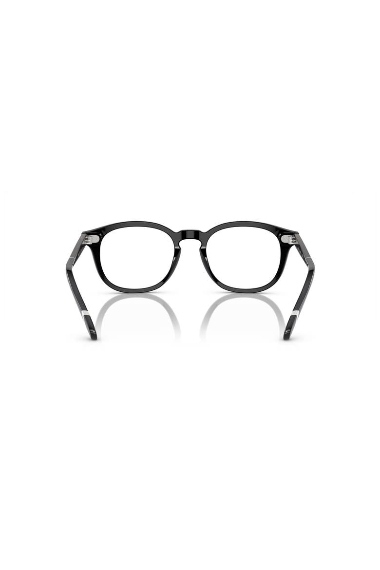 52mm Square optical glasses, Alternate, color, Black