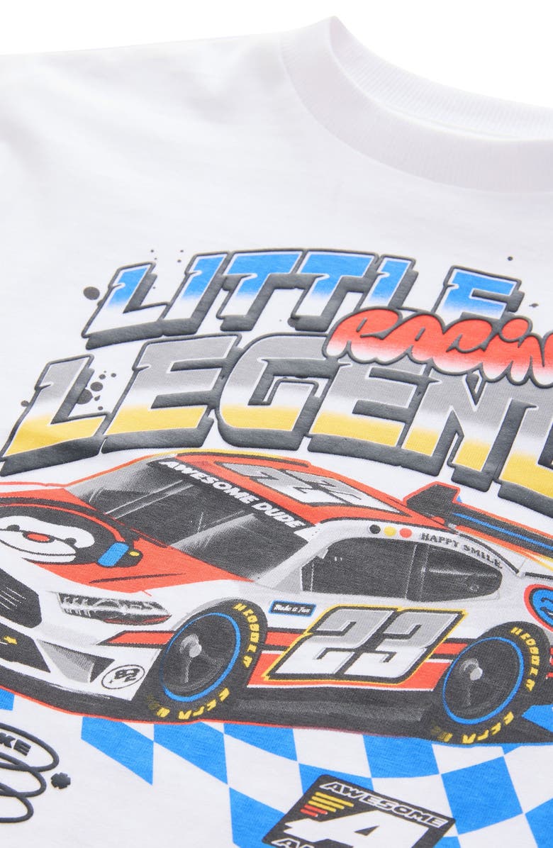 NEXT Kids' Race Car Cotton Graphic T-Shirt, Alternate, color, 