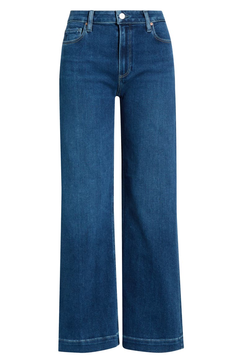 Leenah High Waist Wide Leg Jeans, Alternate, color, VNTN BREEZ