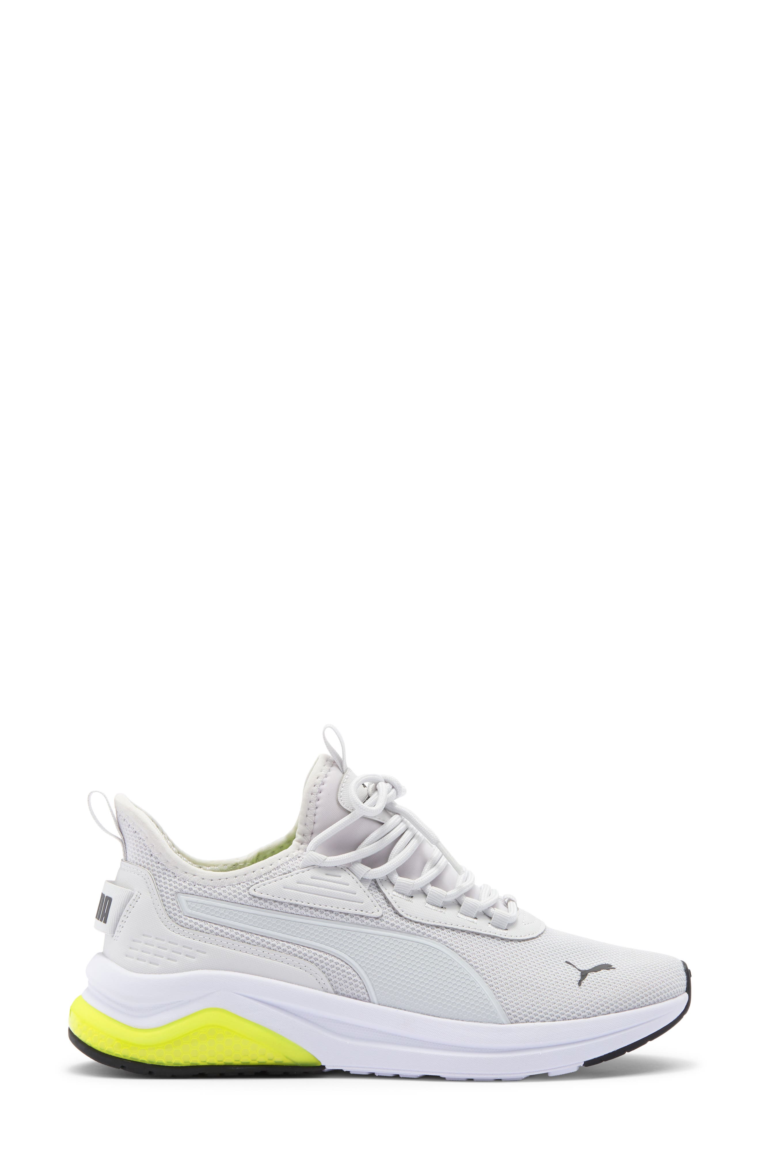 PUMA Amplifier Sneaker, Alternate, color, Feather Gray-Puma White-Black