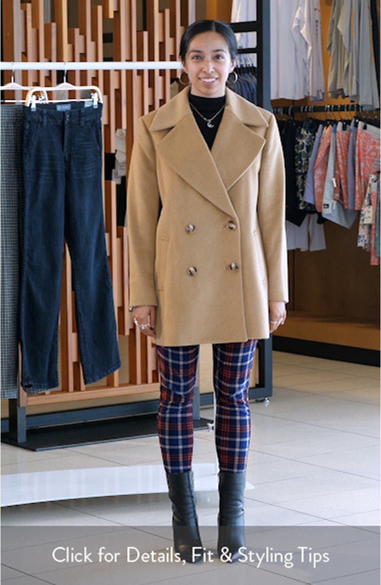 Wool Blend Peacoat, sales video thumbnail