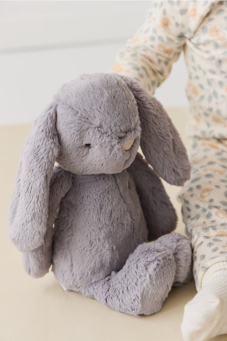 Penelope the Bunny Set of Two 12" Plush BFF Bunnies - Classic Collection, Alternate, color, Moonbeam & Silver PLUSH