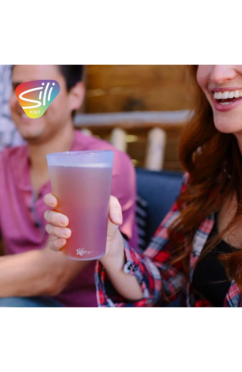Silipint Silicone Pint Glasses 2 Pack 16Oz, Alternate, color, 