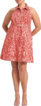 Estelle Bellavie Belted Shirtdress