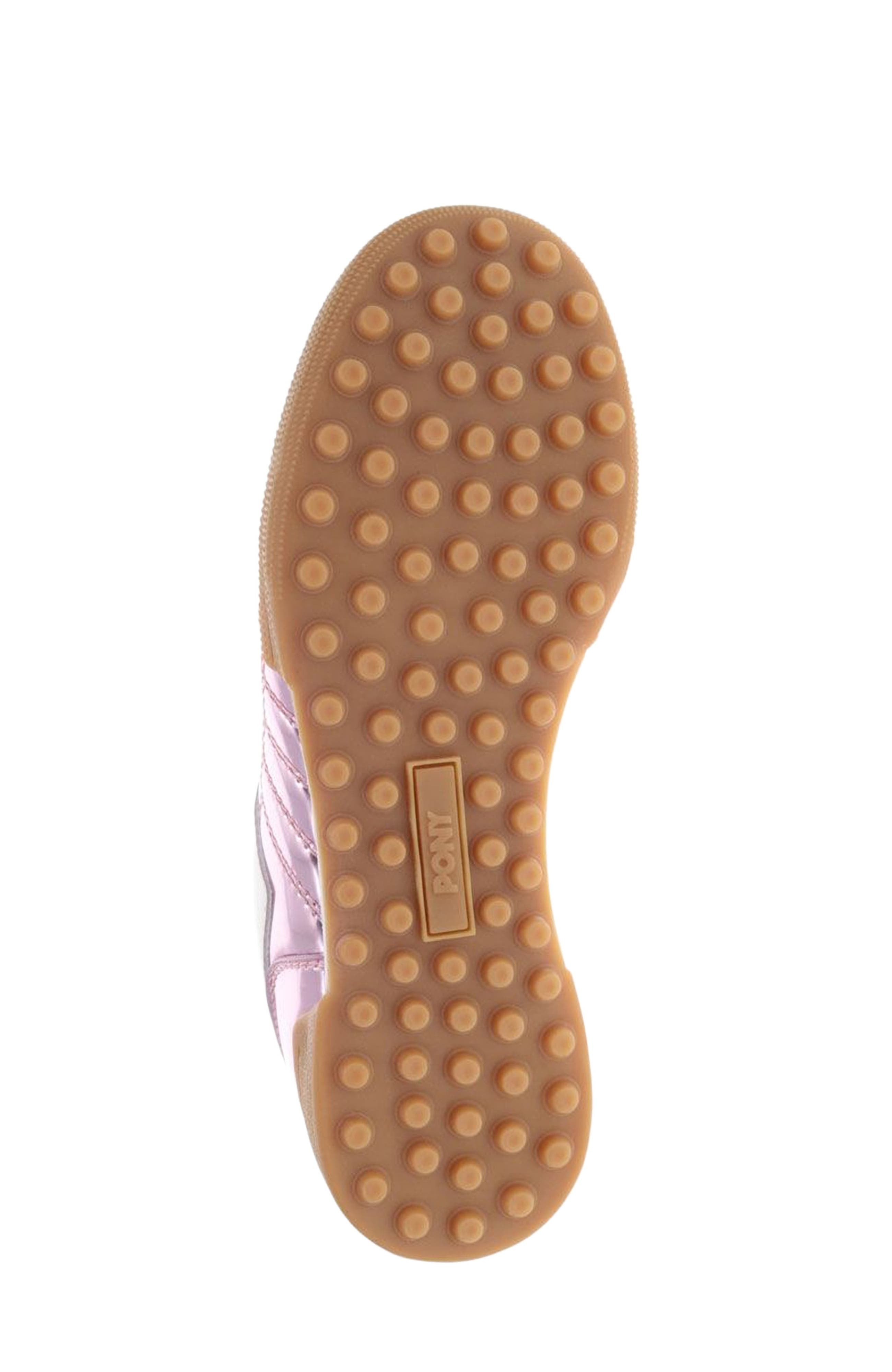 PONY Madrid 82 Metallic Sneakers, Alternate, color, Rose Gold/White