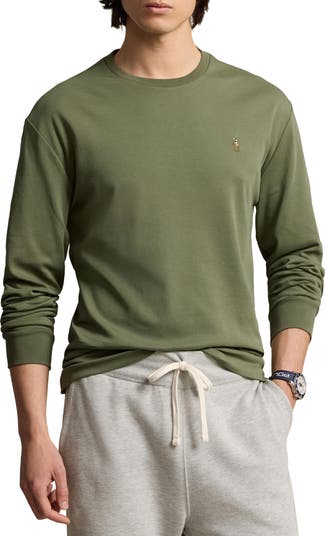Polo Ralph Lauren Soft Touch Long Sleeve Cotton T-Shirt