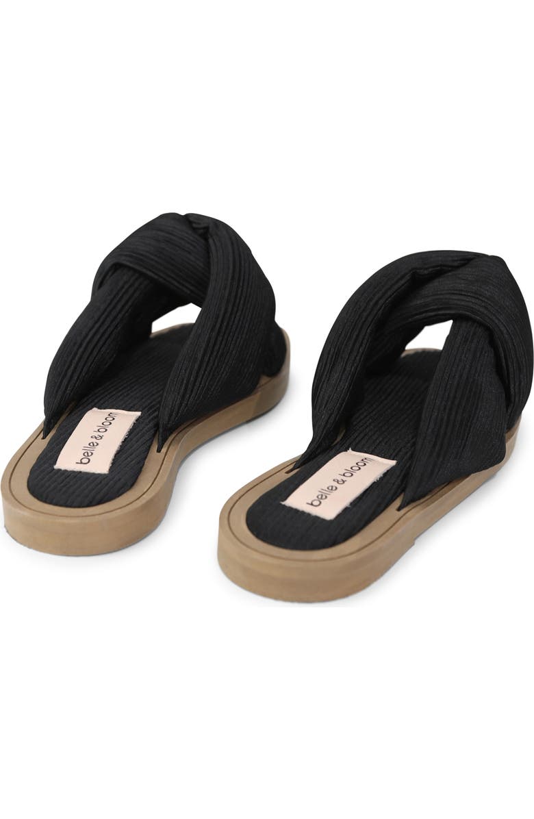 Belle & Bloom Oblivion Slides, Alternate, color, Black