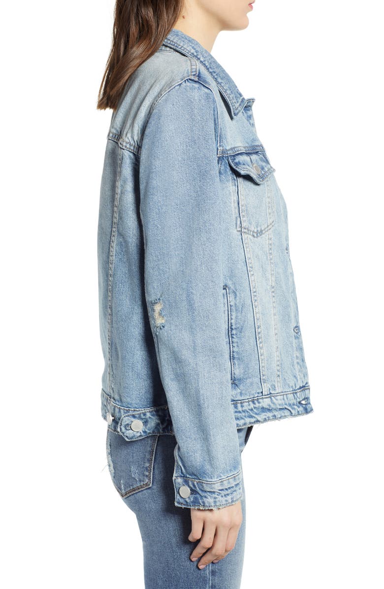 BLANKNYC Lowrider Denim Jacket, Alternate, color,