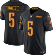 Nike Men's Nike Jayden Daniels Black Washington Commanders Vapor F.U.S.E. Limited Jersey
