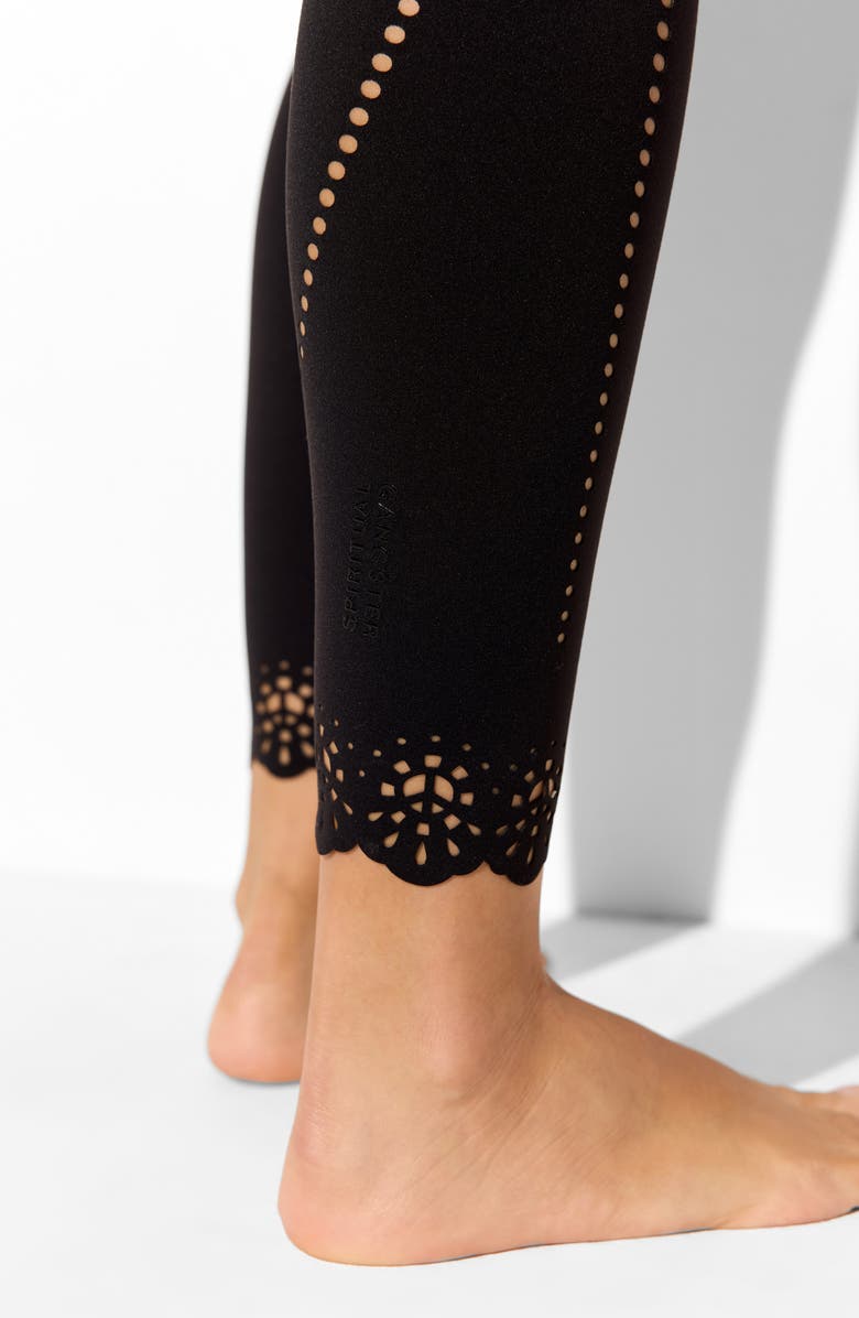 Spiritual Gangster Petal Lotus 7/8 Leggings, Alternate, color, 