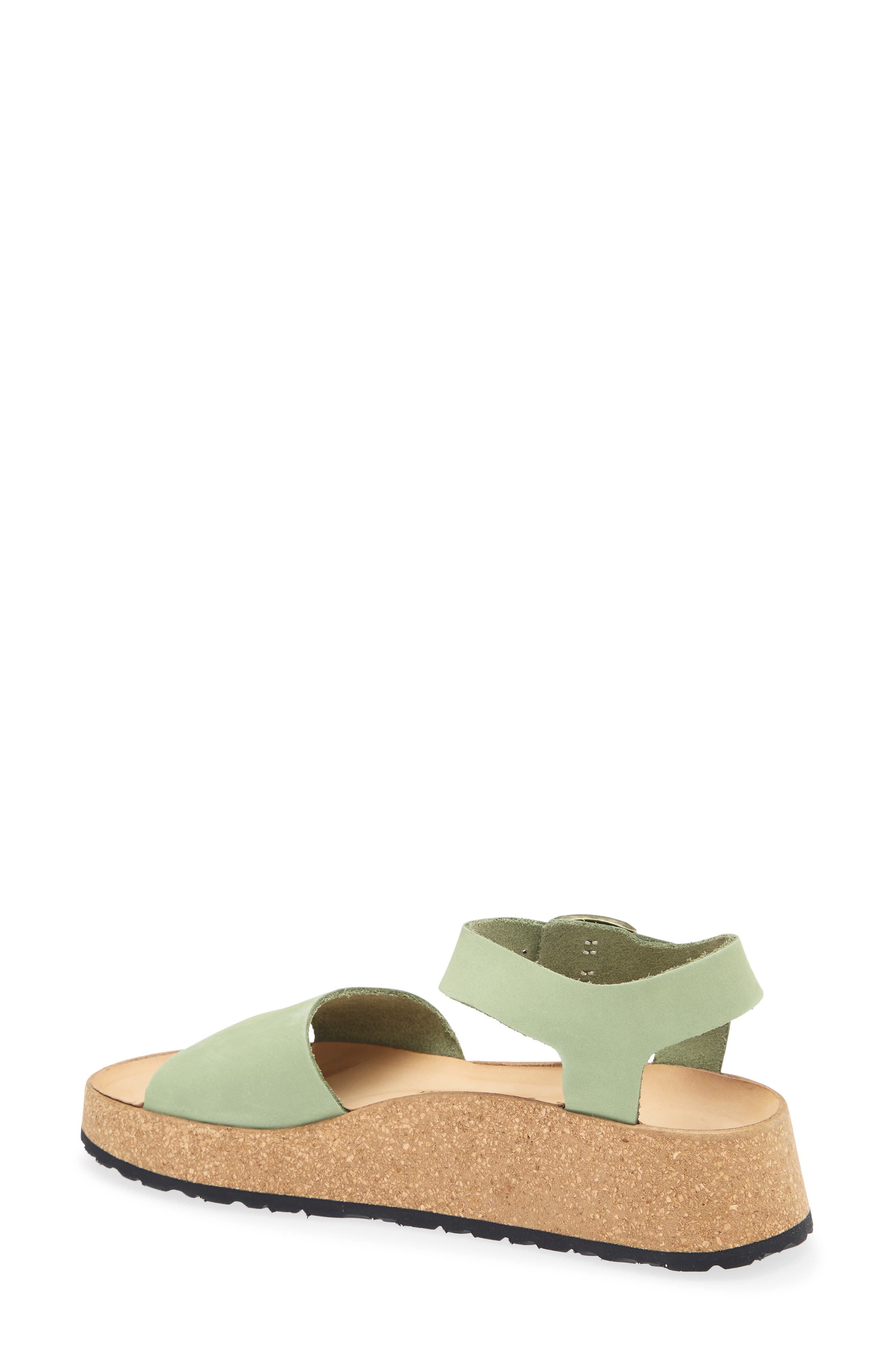 Glenda Wedge Sandal - Discontinued, Alternate, color, GREEN TEA