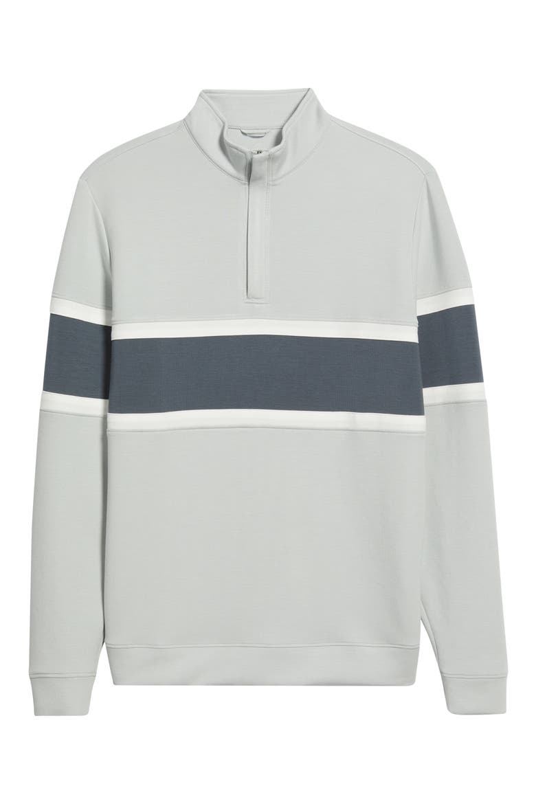 Owen Chest Stripe Golf Quarter Zip, Alternate, color, GLACIER-GRAPHITE