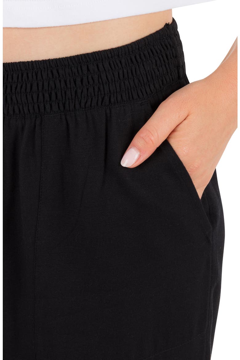 Beach Club Straight Leg Pants, Alternate, color, BLACK