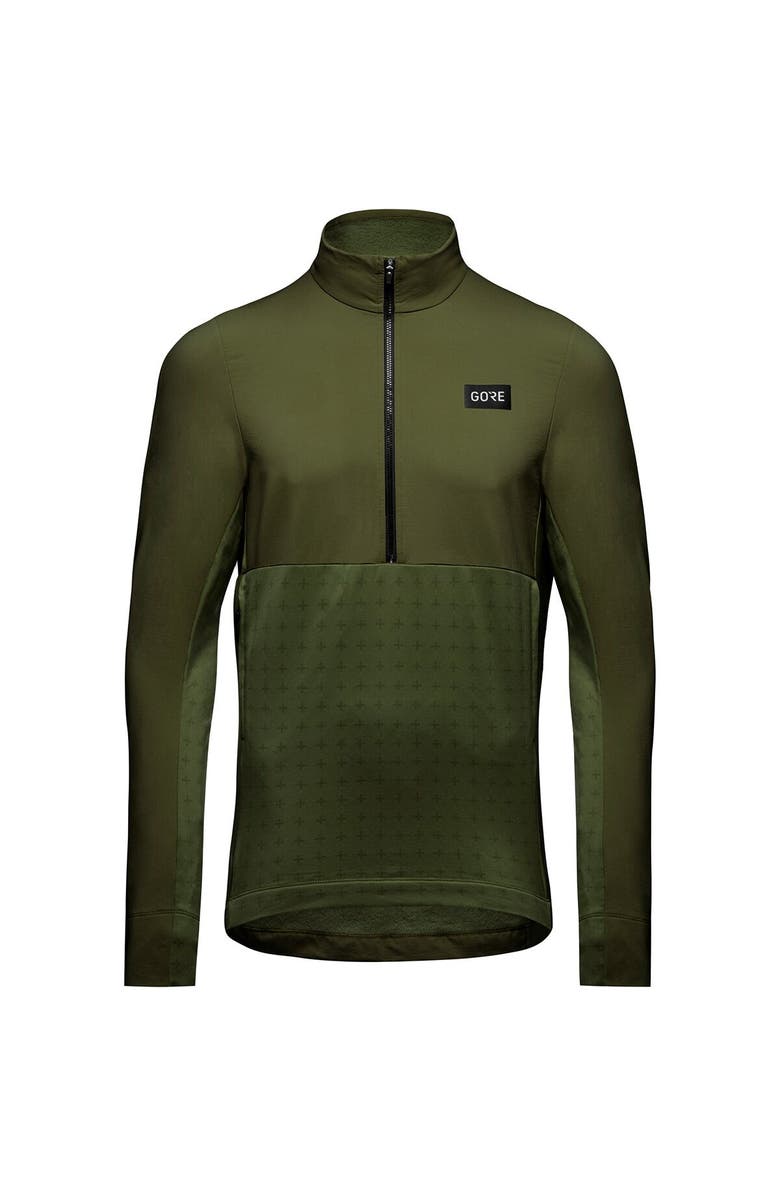 GOREWEAR Trailkpr Hybrid 1/2-Zip Jacket - Men's, Alternate, color, Utility Green